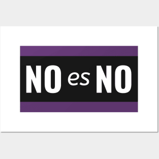 Mujeres - No es no Posters and Art